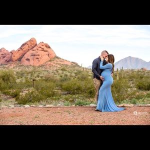 PinkBlush Maternity Maxi Dress